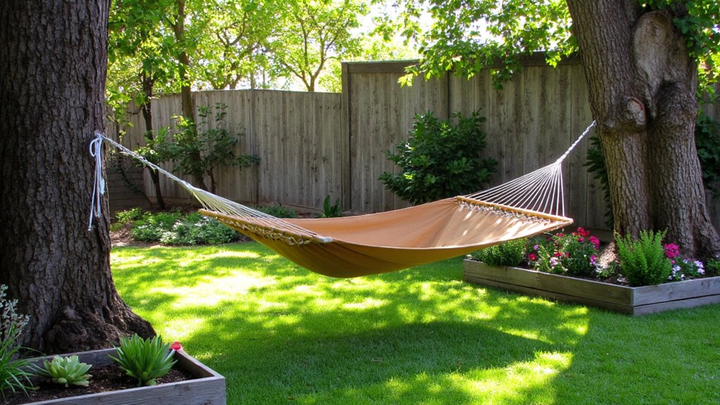 backyard hammock relaxation haven