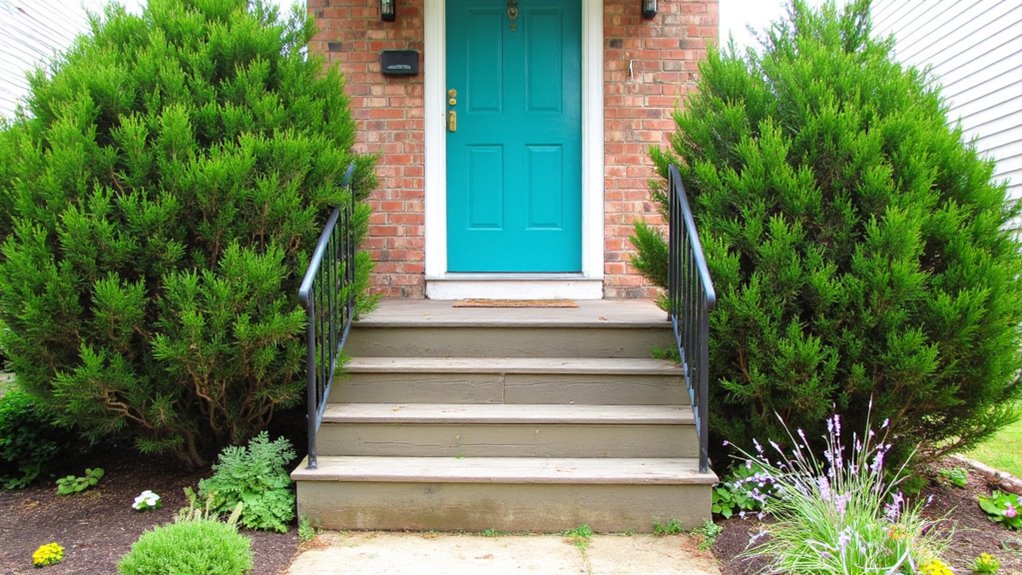 bold front door transformation