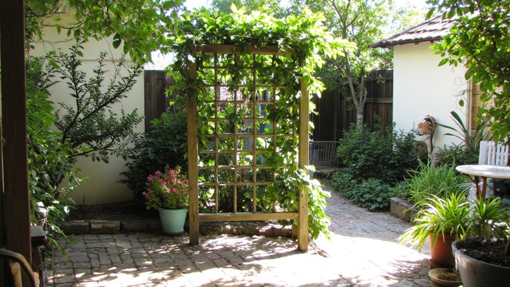 budget friendly climbing plant trellises