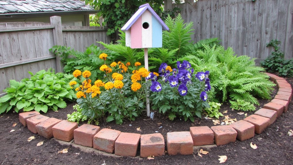 budget friendly diy flower beds