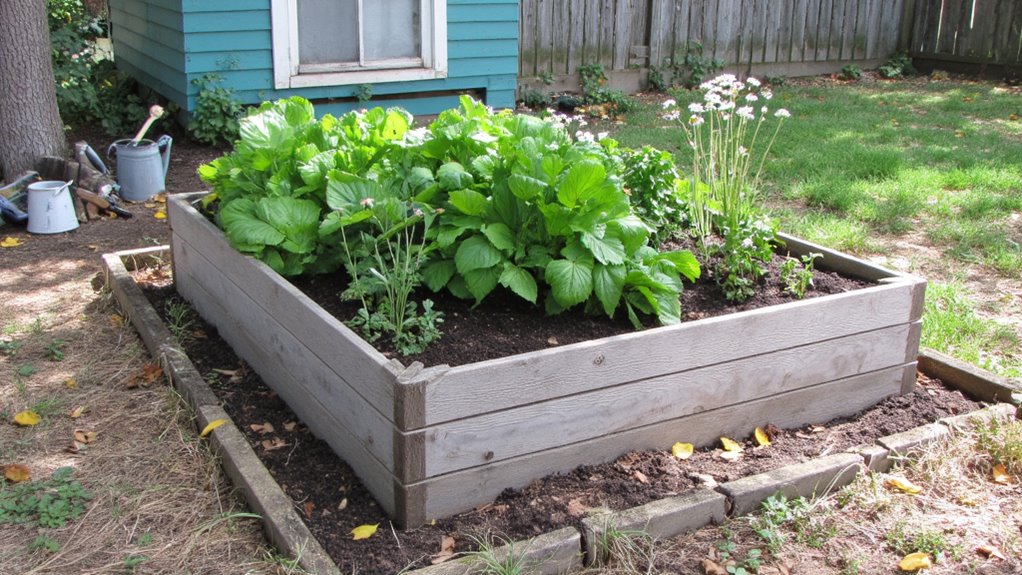 build raised garden bed