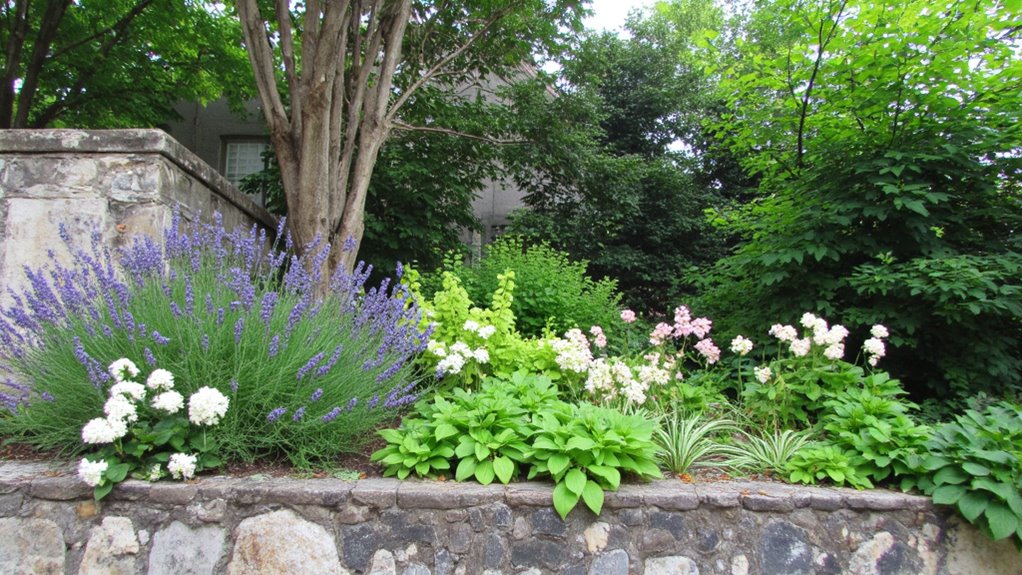 calming pastel plant colors