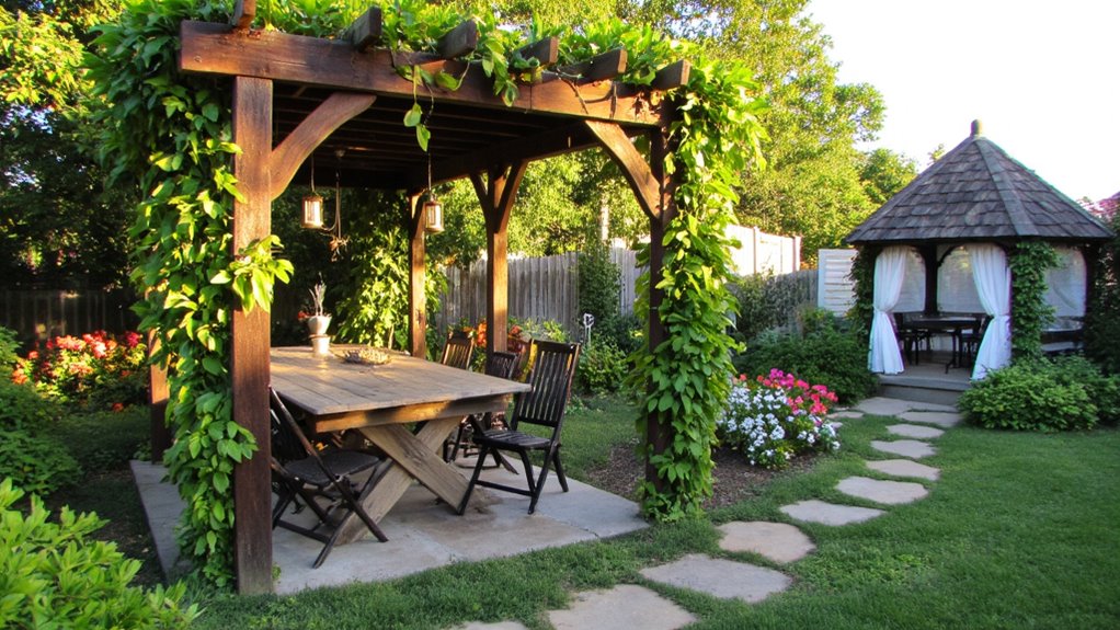 charming outdoor relaxation space