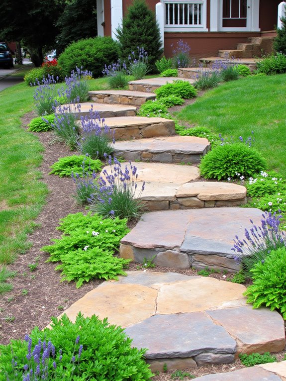 charming pathways enhance accessibility