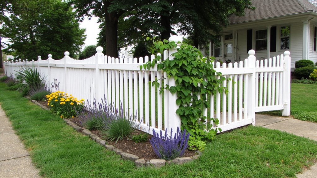 charming picket fence appeal