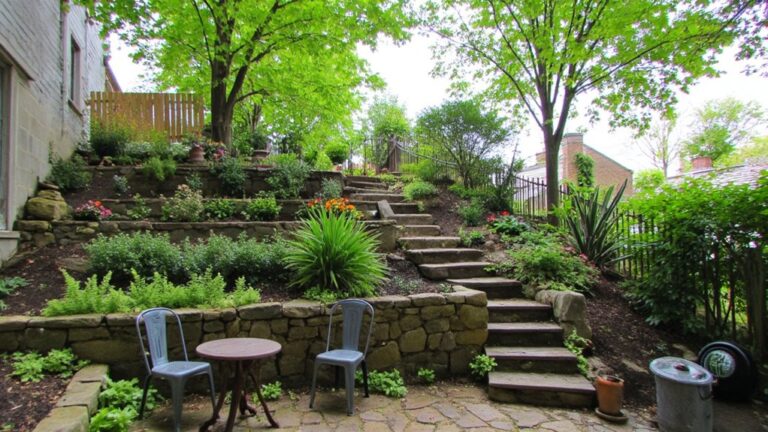 20 Charming Small Sloped Backyard Ideas for a Welcoming Look charming small sloped backyards