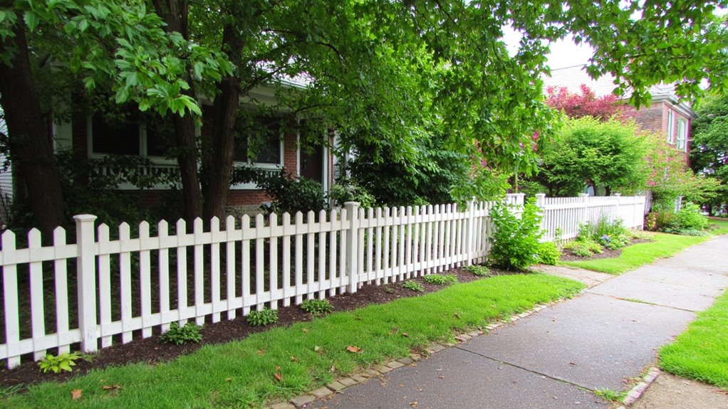 charming structured corner yard