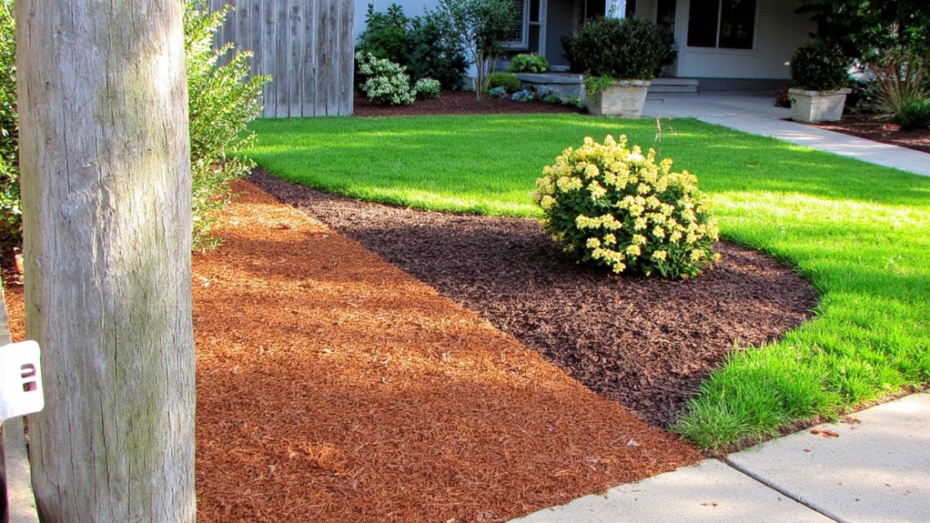 choose complementary garden mulch