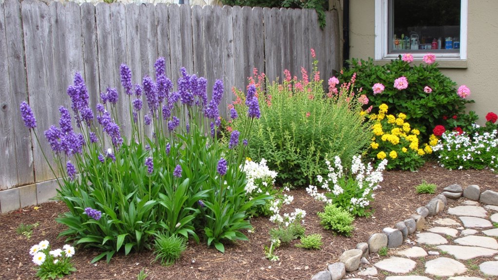 colorful low maintenance perennials