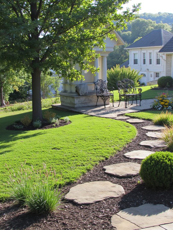 comfortable seating with views