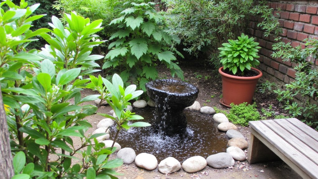 compact fountain for relaxation