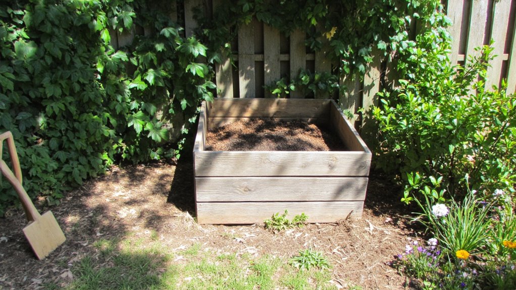 compost corner for sustainability
