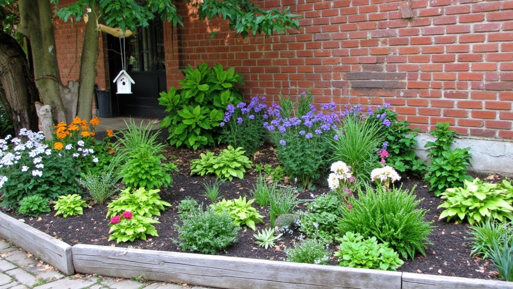 consistent garden bed maintenance