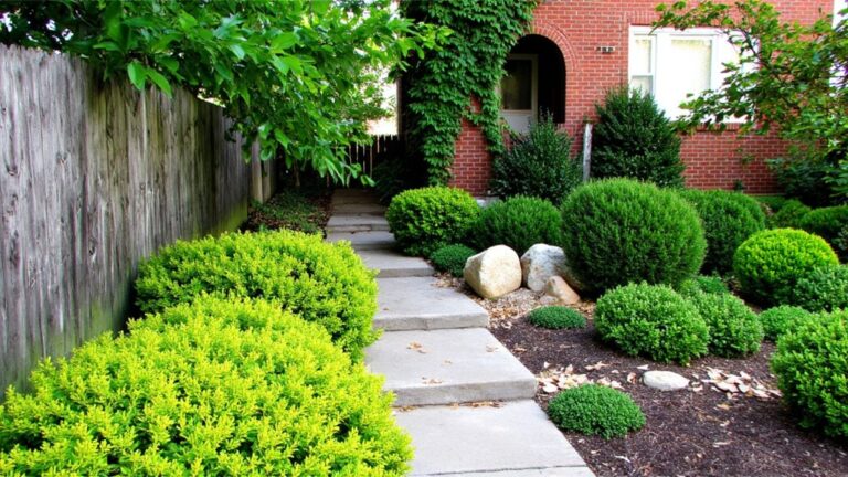 22 Stunning Corner Yard Landscaping Ideas With Shrubs For Added Texture corner yard landscaping ideas