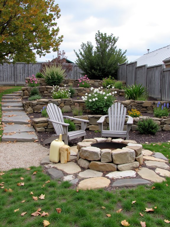 cozy backyard fire pit gatherings