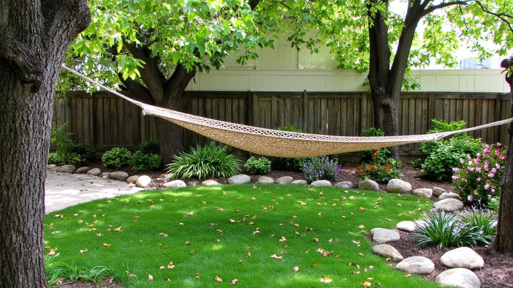 cozy backyard relaxation oasis