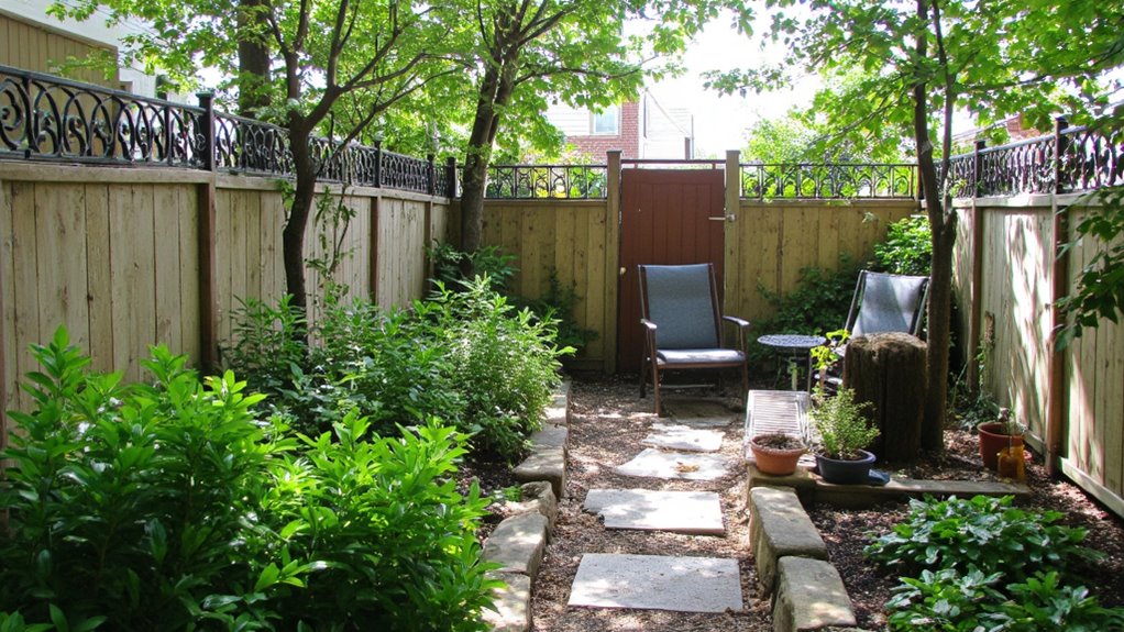 cozy decorative fencing charm