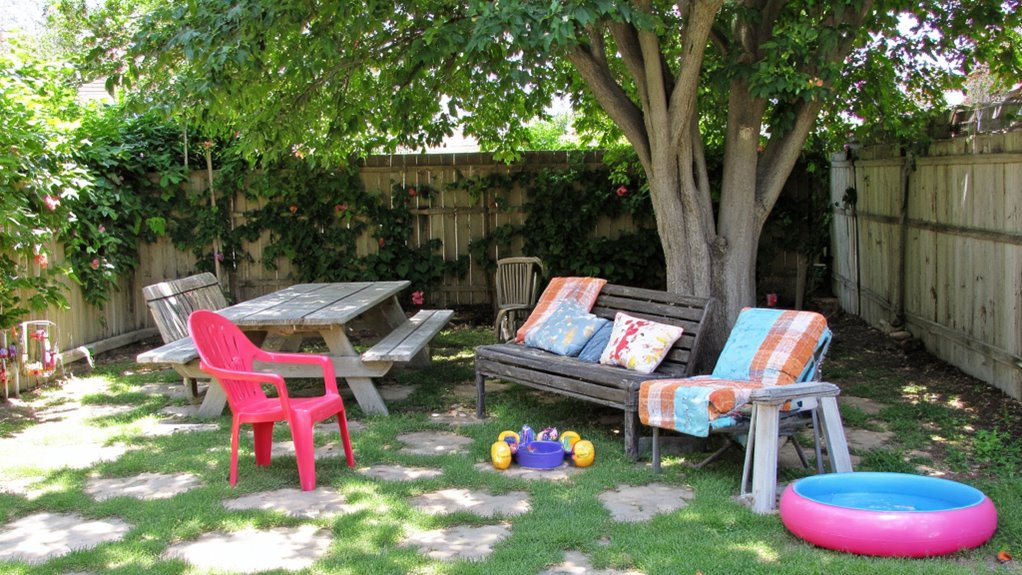 cozy family seating area