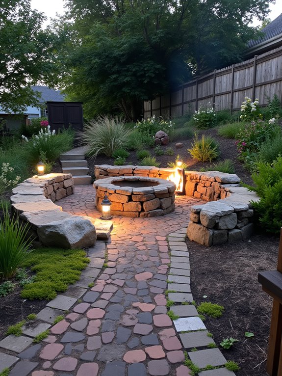 cozy fire pit gatherings