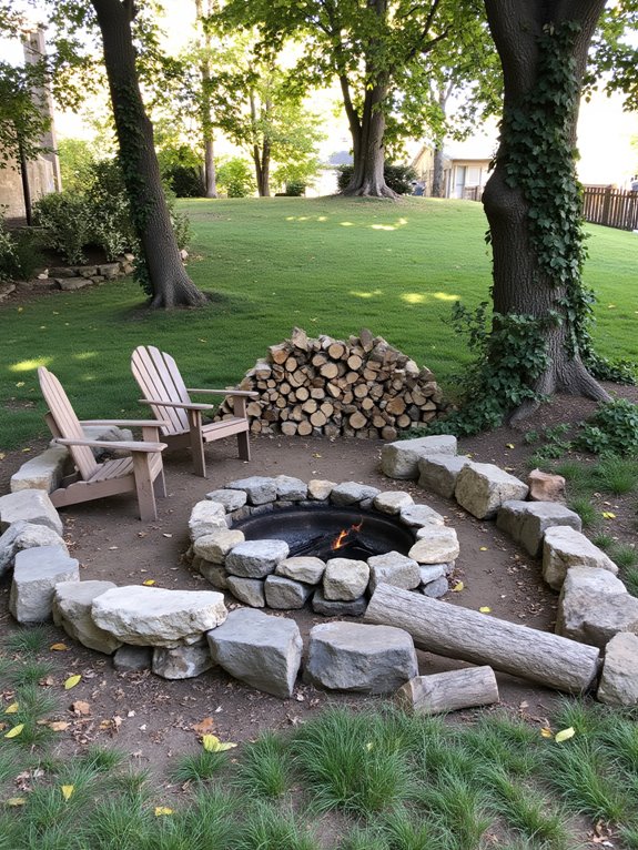 cozy fire pit gatherings