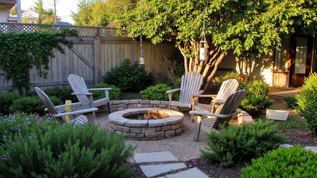 cozy fire pit gatherings