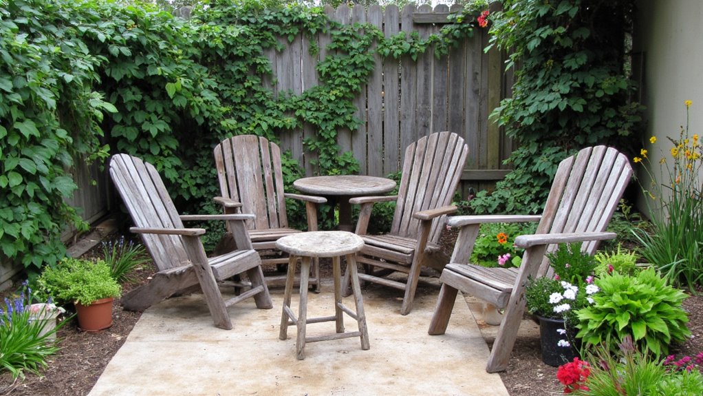 cozy garden seating ideas