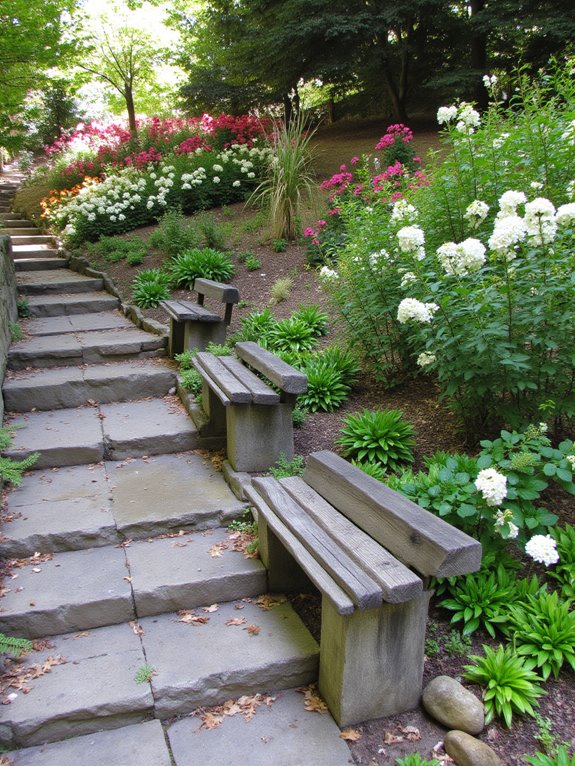 cozy garden seating nooks