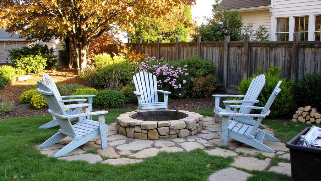 cozy gatherings around fire