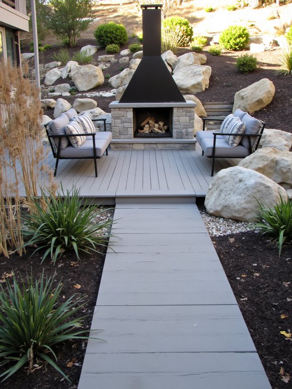 cozy gatherings around fire