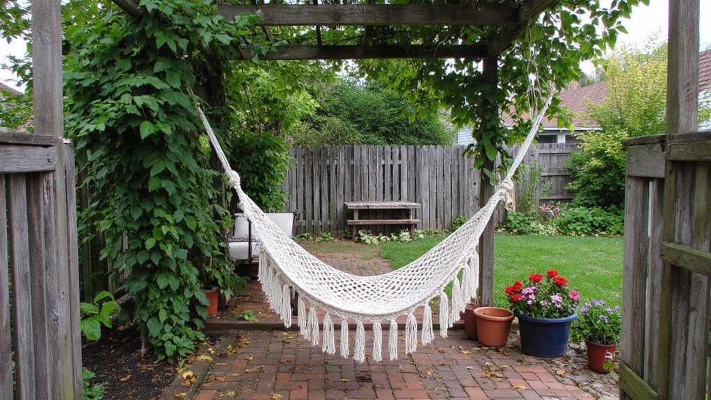 cozy hammock chair retreat