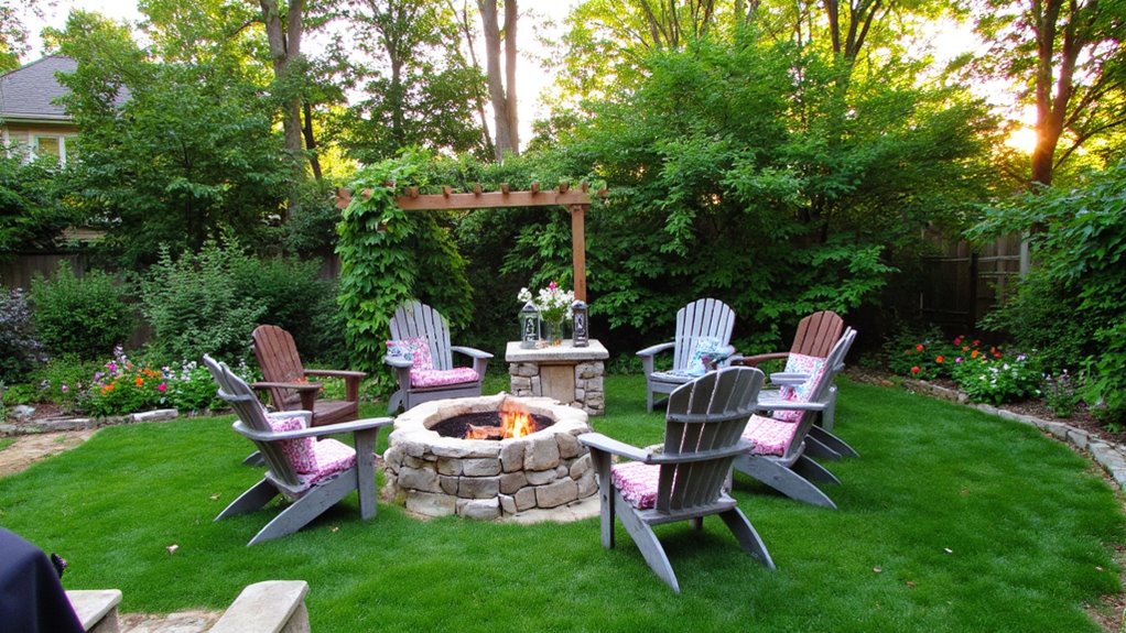 cozy outdoor fire gatherings