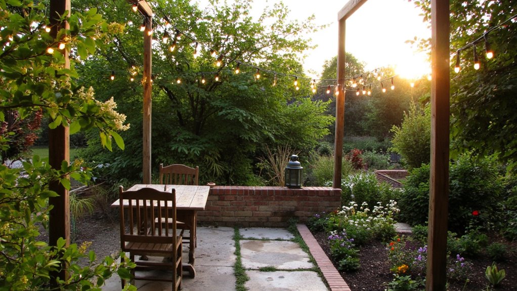cozy outdoor lighting options