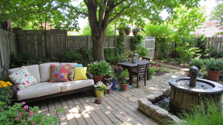 cozy outdoor living spaces