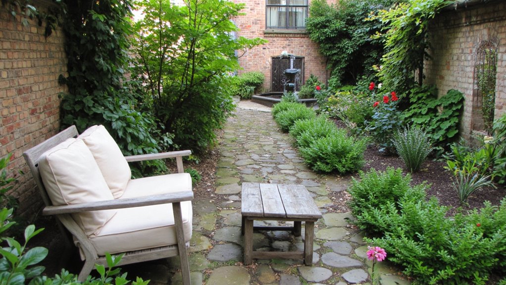 cozy outdoor seating area