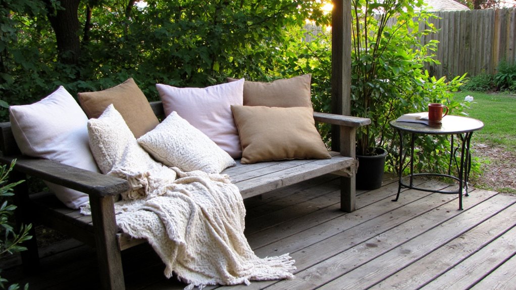 cozy outdoor seating arrangements
