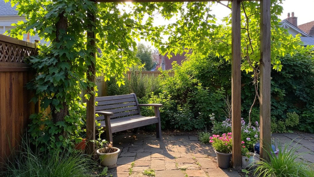 cozy private garden retreat