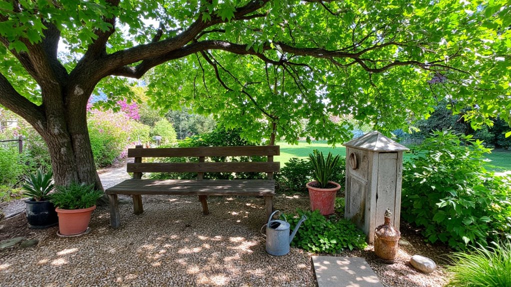 cozy rustic garden retreats