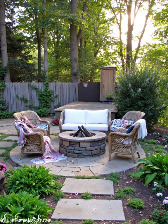 cozy seating for gatherings