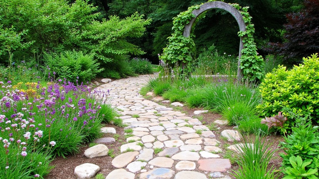 creative garden pathways ideas