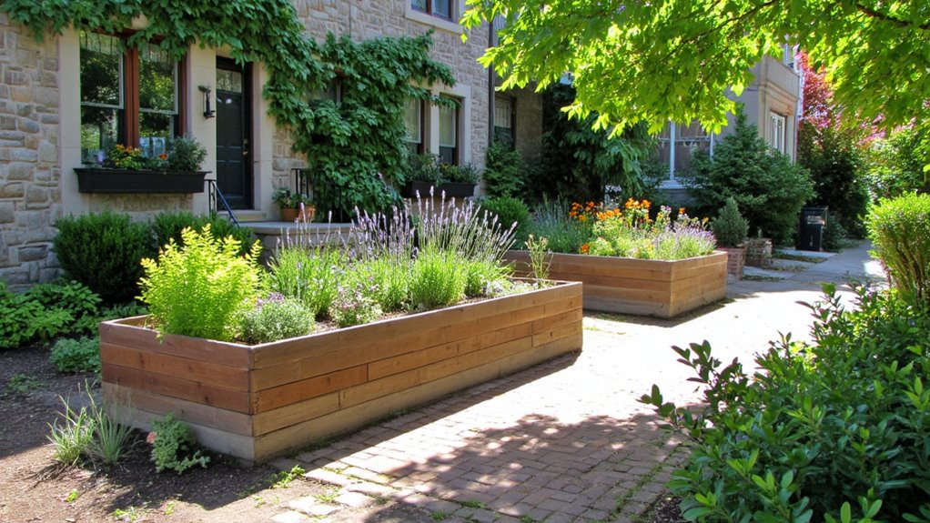 customizable accessible raised gardens