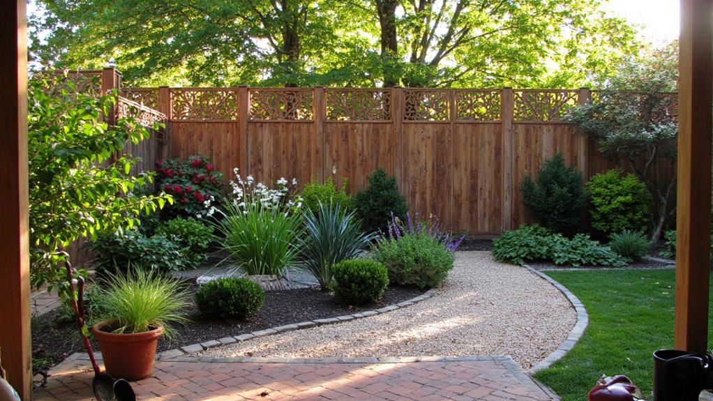 decorative fencing for privacy