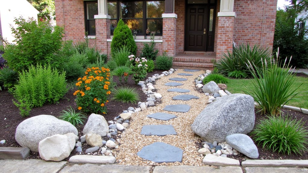 decorative rocks enhance landscapes