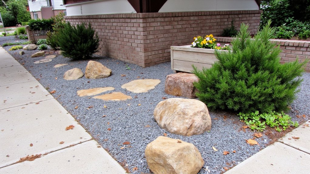 decorative stone enhances landscapes