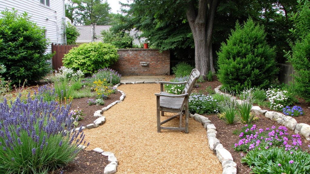 define garden spaces effectively