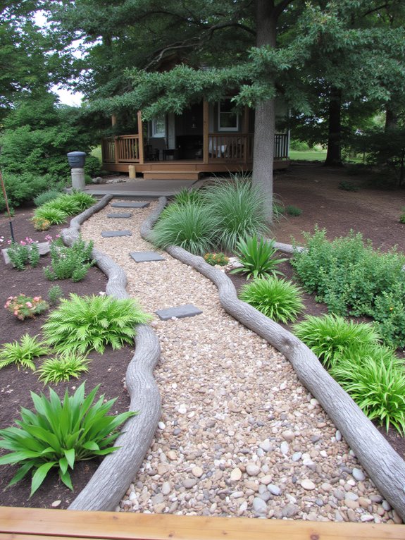 designing a dry creek