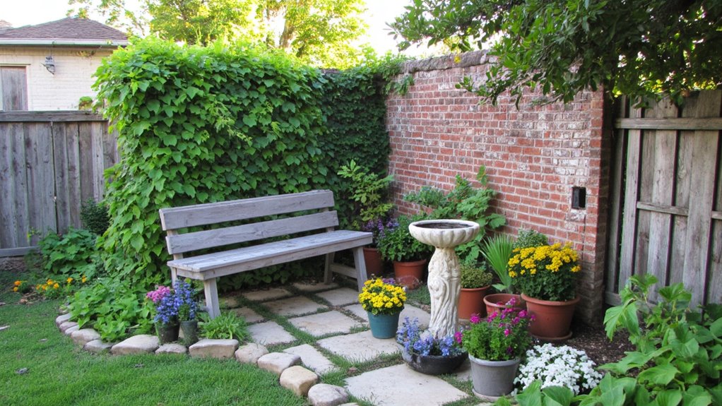 diy garden corner project