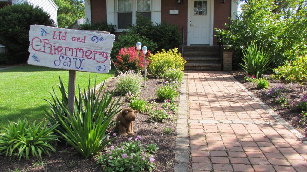 diy garden sign personality