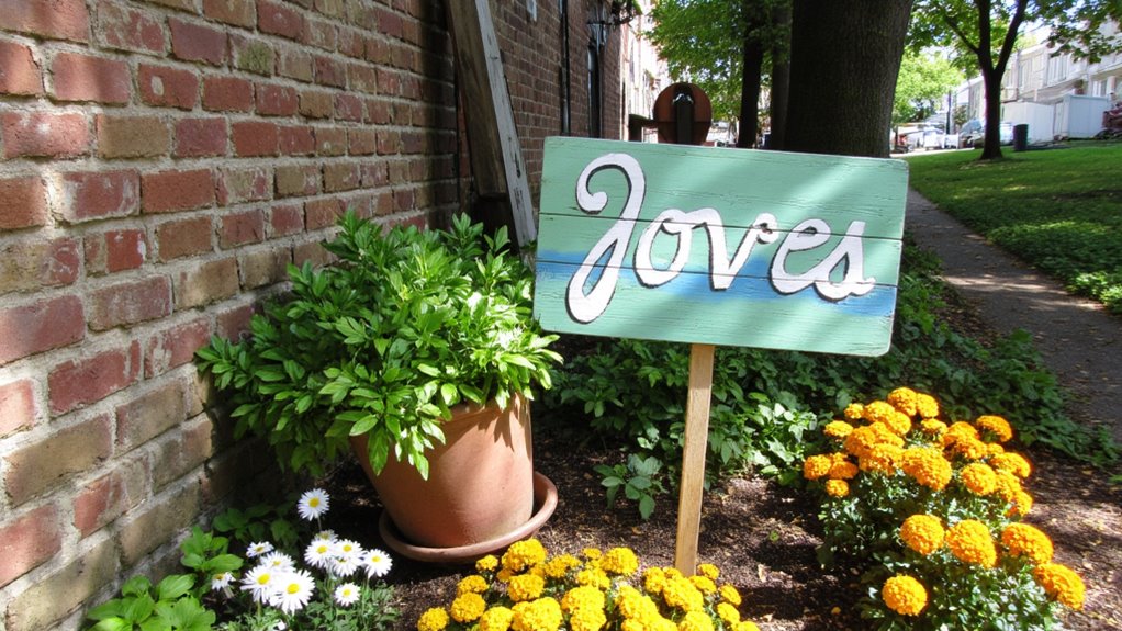 diy garden sign project