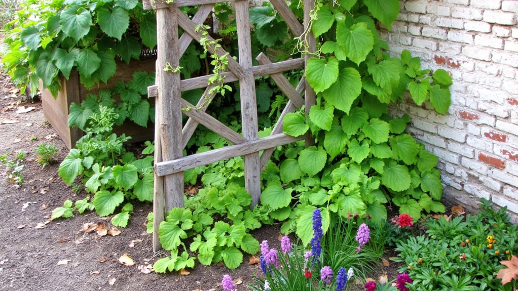 diy garden trellis ideas