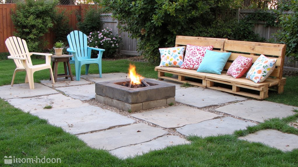 diy pallet sofa assembly